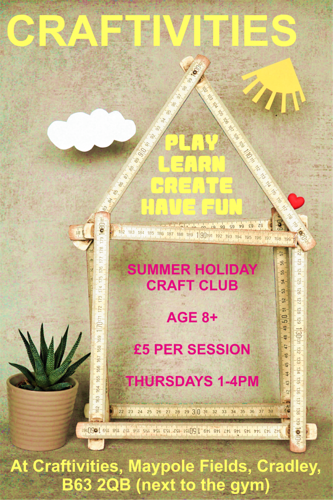Weekly craft club for kids